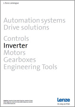 Каталог Lenze 8400 Vector