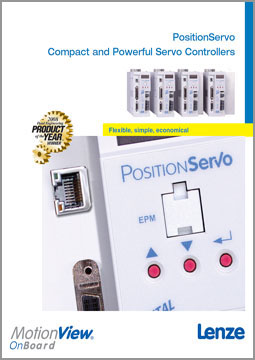 Каталог Lenze 940 Position Servo