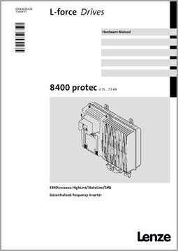 Руководство по эксплуатации Lenze 8400 Protec